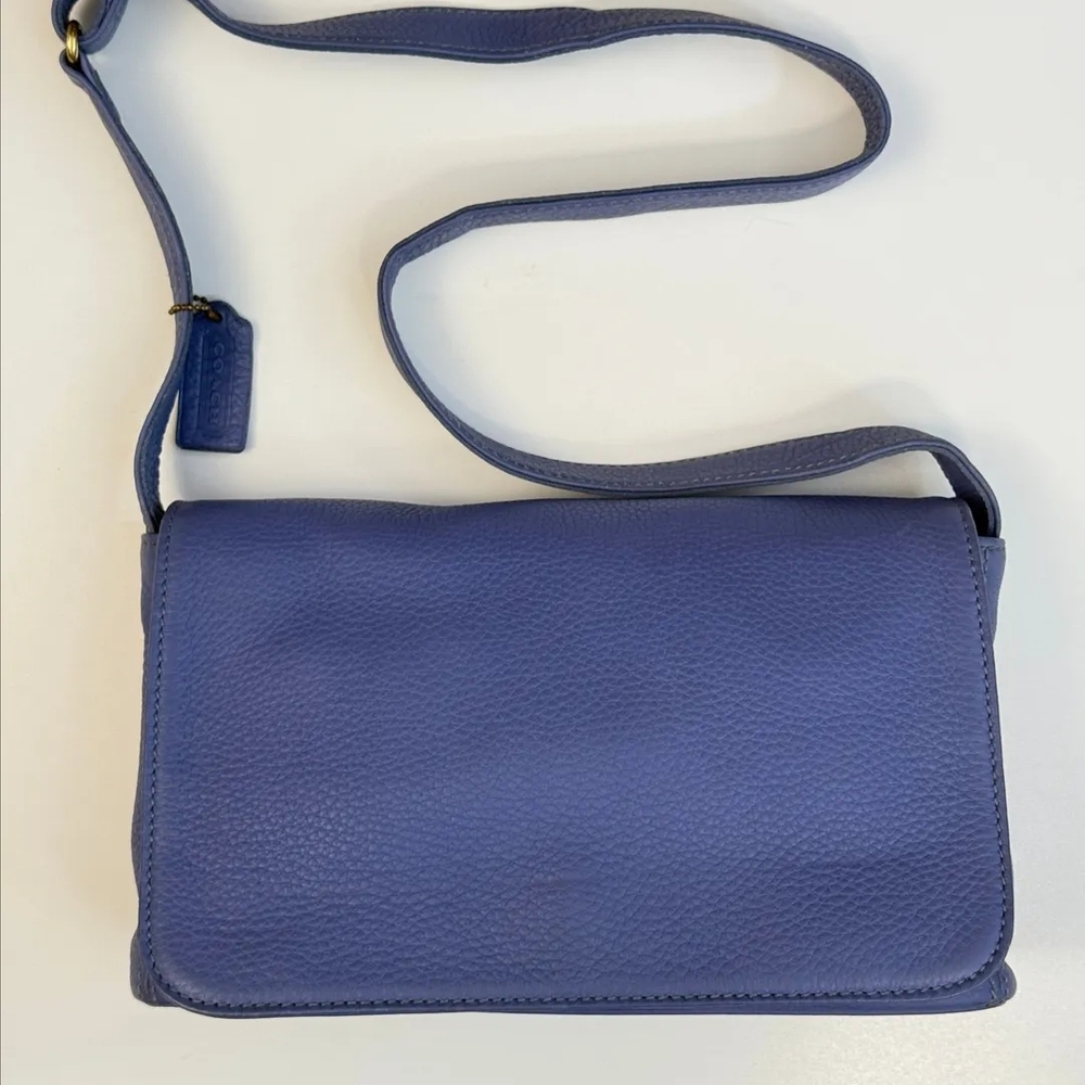 Vintage Coach Leather Shoulder Bag Sonoma Full Flap